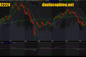 Đồ thị VN-Index ngày 17/12/2015.