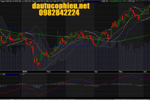 Đồ thị VN-Index ngày 08/06/2016