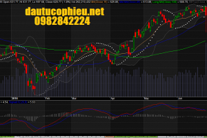 Đồ thị VN-Index ngày 24/06/2016