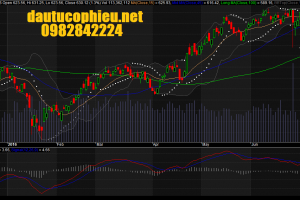 Đồ thị VN-Index ngày 29/06/2016. Nguồn: Amibroker