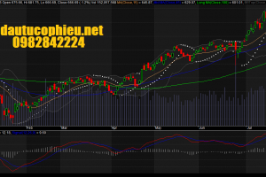 Đồ thị VN-Index ngày 14/07/2016. Nguồn: Amibroker