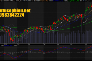 Đồ thị VN-Index ngày 19/07/2016. Nguồn: Amibroker