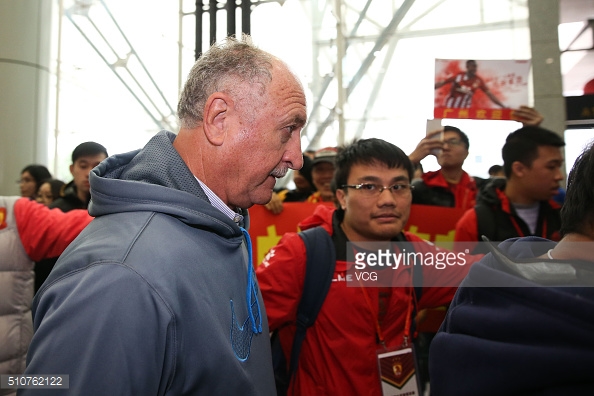 HLV Scolari là một trong những tên tuổi nổi bật ở Chinese Super League.