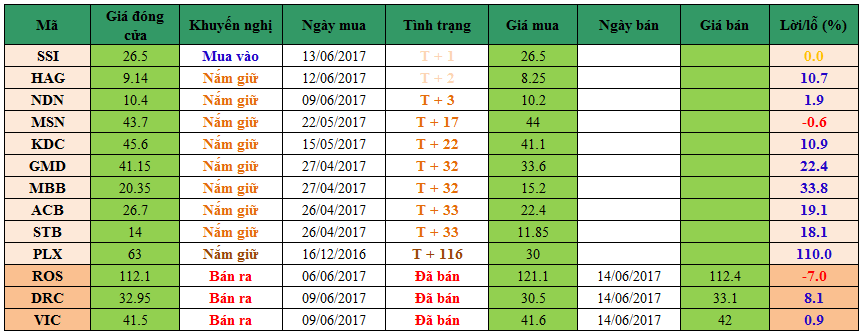 Danh mục đầu tư 1406