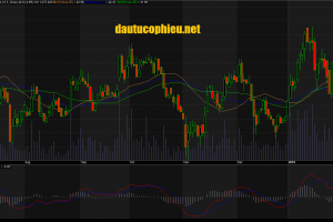 Đồ thị cổ phiếu GMD cập nhật ngày 23/02/2018. Nguồn: AmiBroker