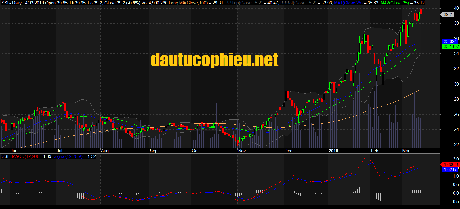 Cập nhật cổ phiếu SSI - Tài liệu họp ĐHCĐTN của SSI bao gồm kế hoạch kinh doanh khá cho năm 2018