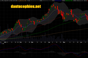 Đồ thị cổ phiếu VIC phiên giao dịch ngày 29/06/2018. Nguồn: AmiBroker