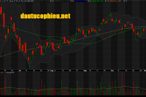 Đồ thị cổ phiếu HPG phiên giao dịch ngày 12/11/2018. Nguồn: AmiBroker