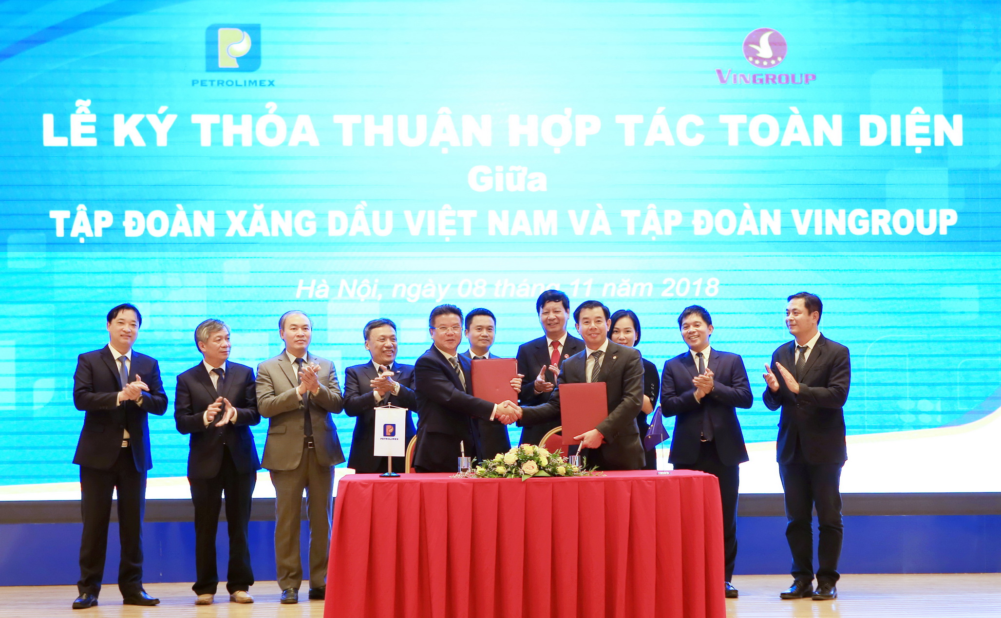 Petrolimex và Vingroup ký Thỏa thuận hợp tác toàn diện