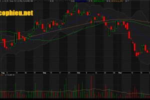 Đồ thị cổ phiếu HPG phiên giao dịch ngày 05/12/2018. Nguồn: AmiBroker
