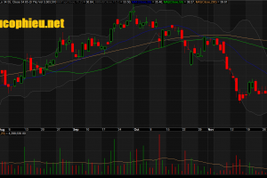 Đồ thị cổ phiếu HPG phiên giao dịch ngày 07/12/2018. Nguồn: AmiBroker