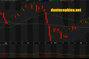 Đồ thị cổ phiếu MWG phiên giao dịch ngày 21/12/2018. Nguồn: AmiBroker