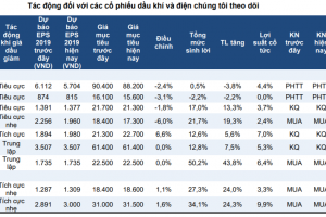 Cập nhật ngành Dầu khí và Điện