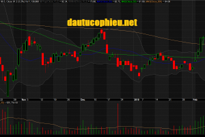 Đồ thị cổ phiếu MSN phiên giao dịch ngày 25/02/2019. Nguồn: AmiBroker