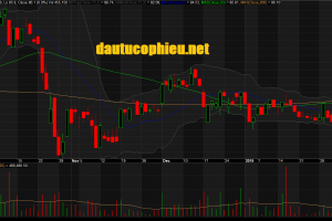 Đồ thị cổ phiếu MWG phiên giao dịch ngày 18/02/2019. Nguồn: AmiBroker