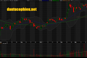 Đồ thị cổ phiếu VHM phiên giao dịch ngày 29/03/2019. Nguồn: AmiBroker