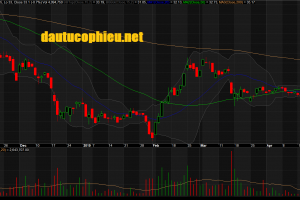 Đồ thị cổ phiếu HPG phiên giao dịch ngày 25/04/2019. Nguồn: AmiBroker