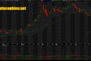 Đồ thị cổ phiếu VEA phiên giao dịch ngày 29/05/2019. Nguồn: AmiBroker