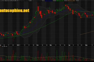 Đồ thị cổ phiếu VEA phiên giao dịch ngày 25/06/2019. Nguồn: AmiBroker