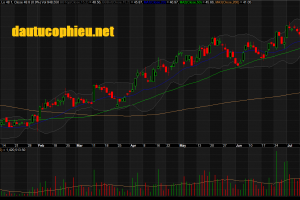 Đồ thị cổ phiếu FPT phiên giao dịch ngày 23/07/2019. Nguồn: AmiBroker