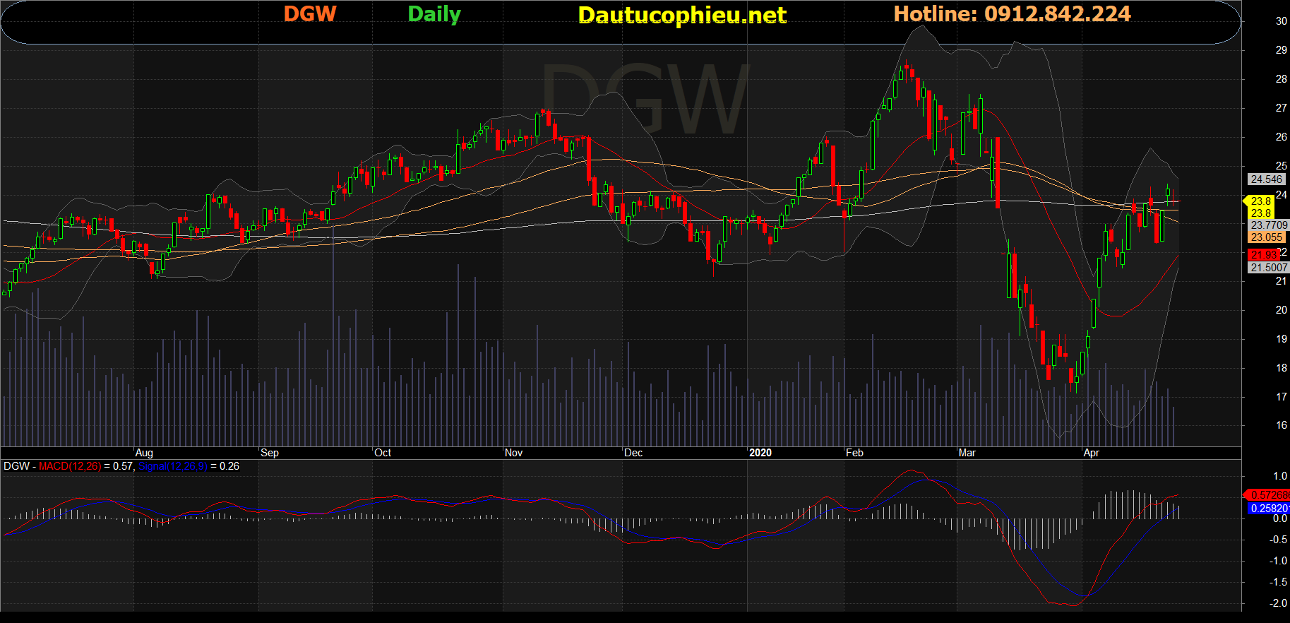 Cổ phiếu DGW