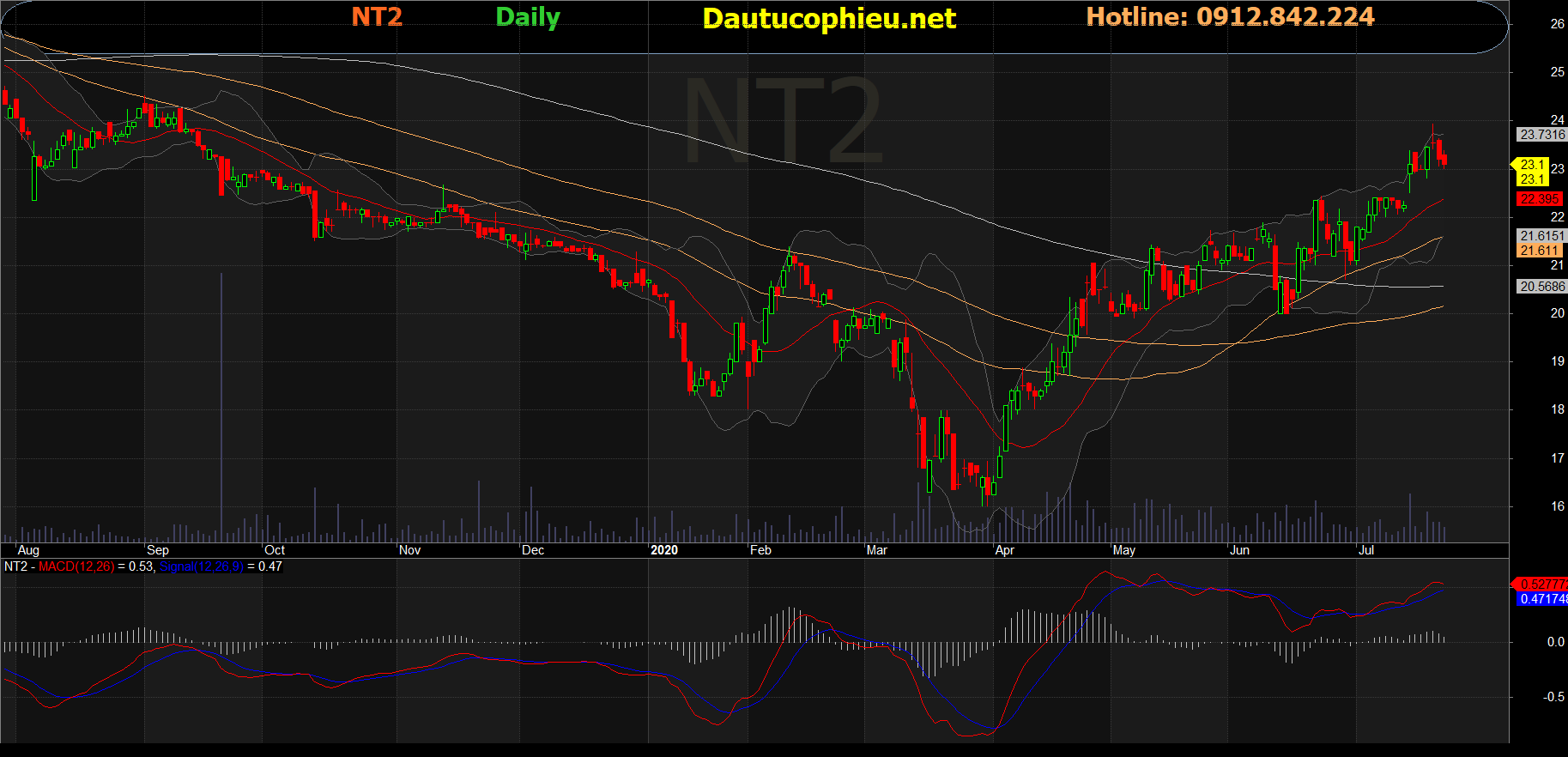 Cổ phiếu NT2