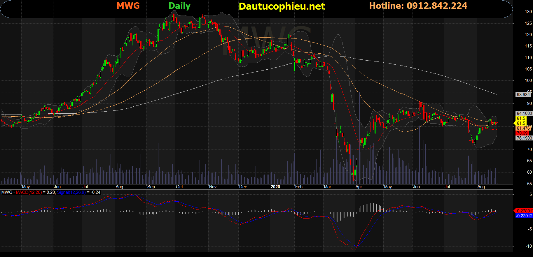 Cổ phiếu MWG