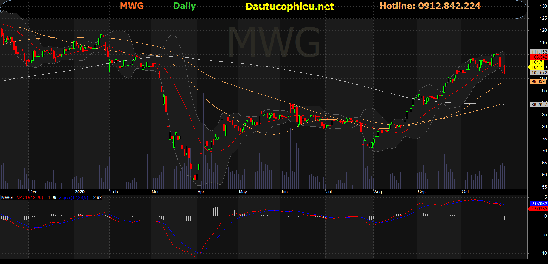 Cổ phiếu MWG