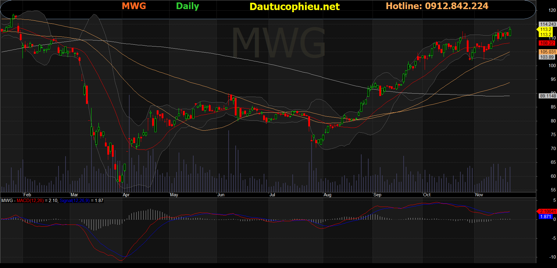 Cổ phiếu MWG