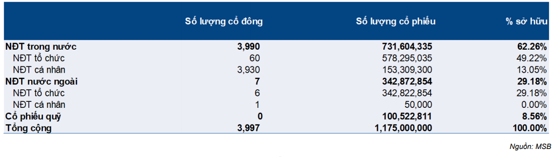 Cổ phiếu MSB