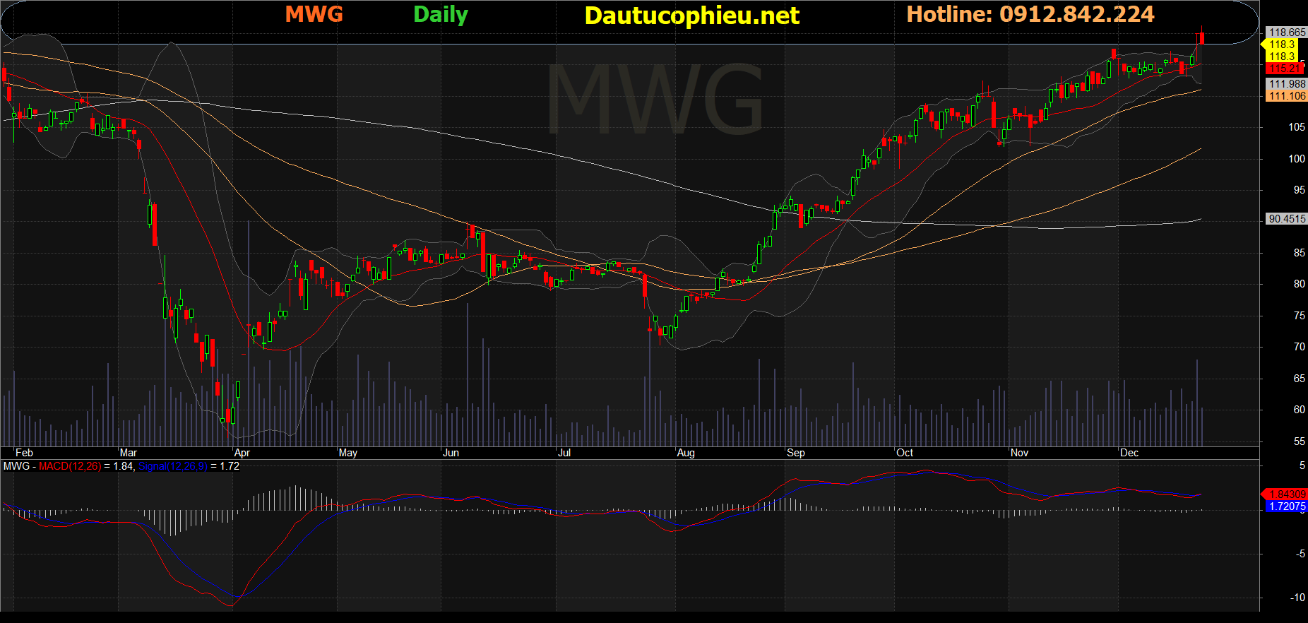 Cổ phiếu MWG