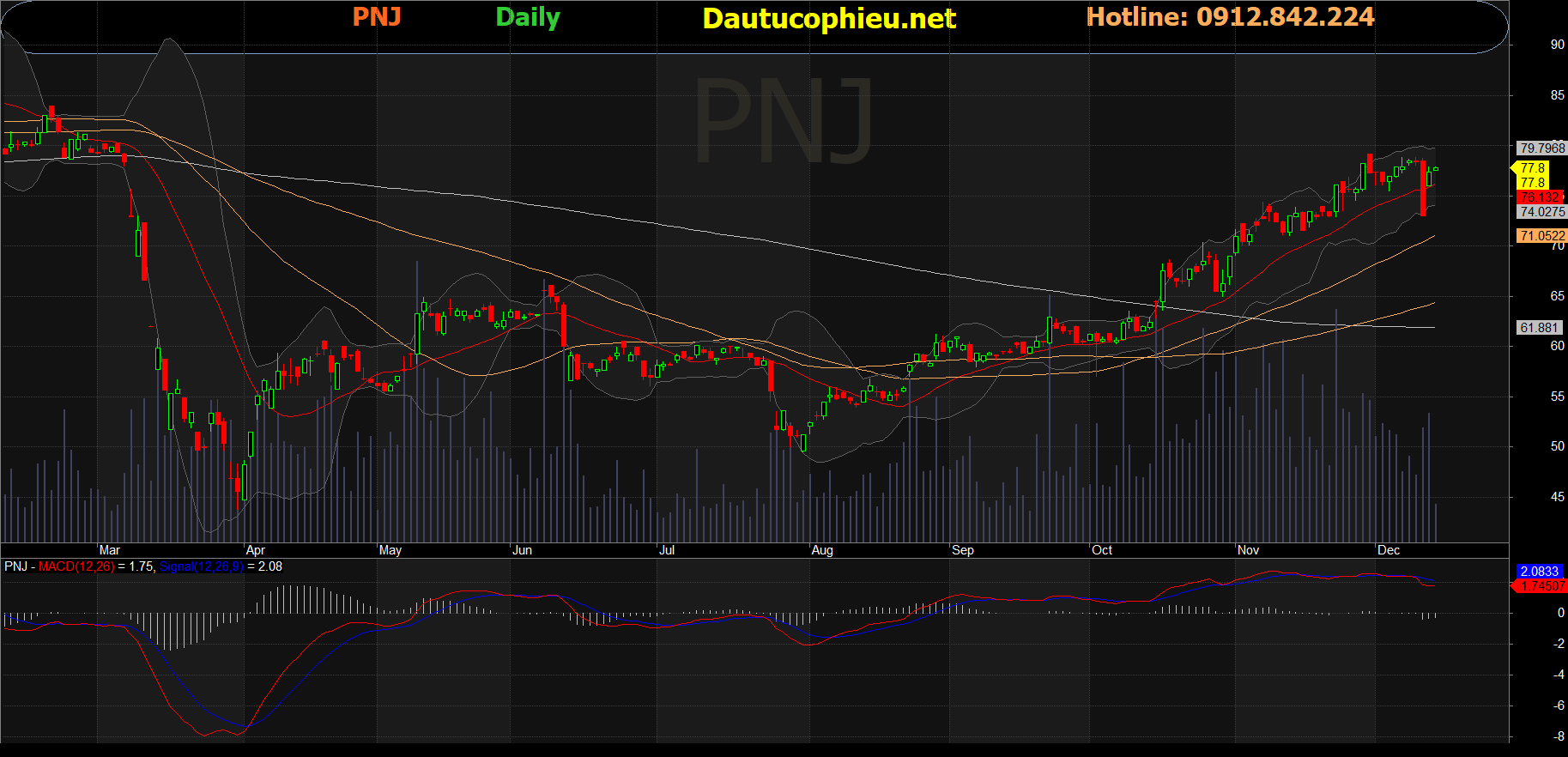 Cổ phiếu PNJ