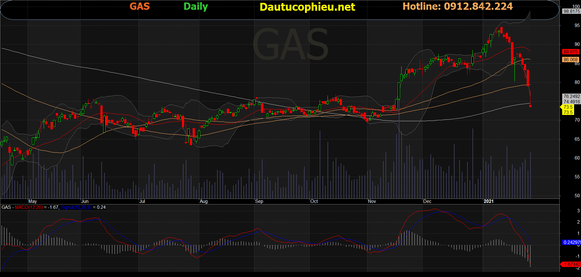 Cổ phiếu GAS