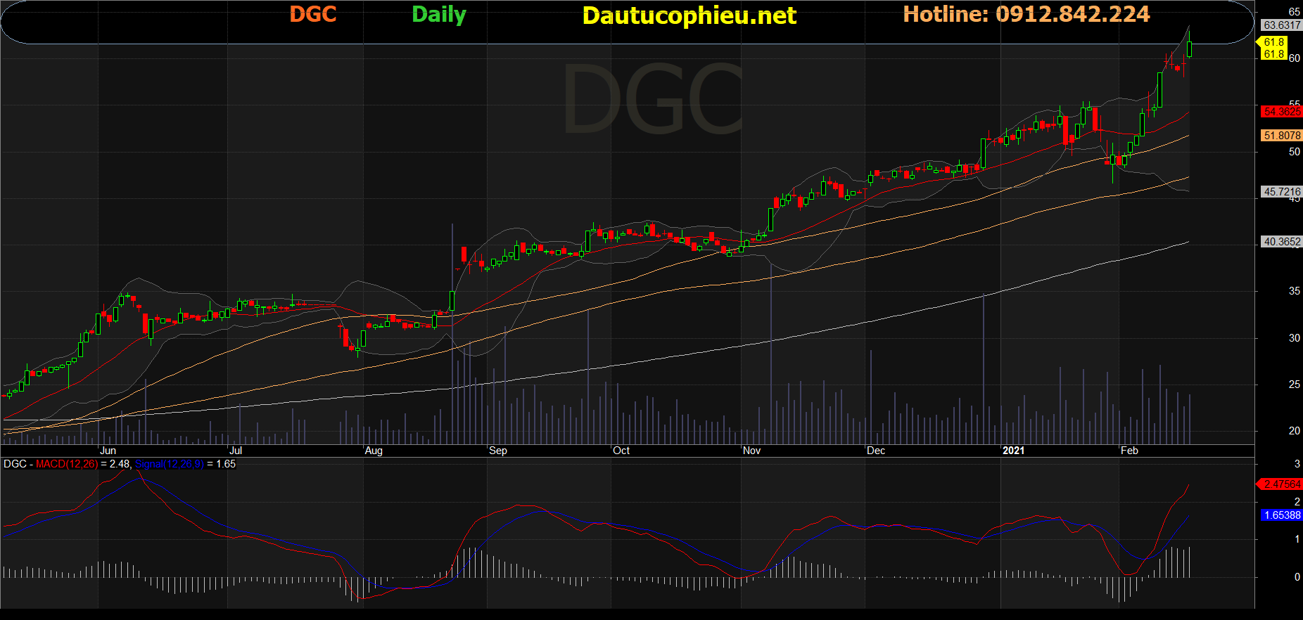 Cổ phiếu DGC
