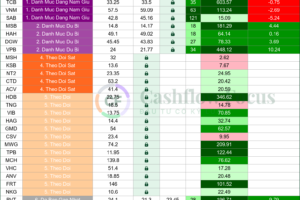 Nhịp đập danh mục Cashflow ngày 20/10/2026: Vẫn chưa có tín hiệu mới!