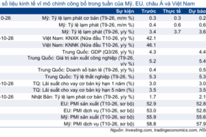Cập nhật nhanh Kinh tế vĩ mô – Vĩ mô đầu tuần: GDP Trung Quốc, chỉ số PMI toàn cầu  và số liệu thương mại Việt Nam