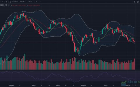 Đồ thị VN-Index kết thúc phiên giao dịch ngày 09/10/2026