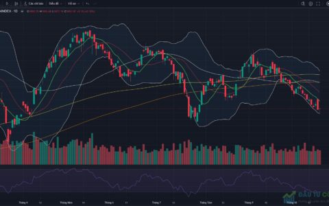 Đồ thị VN-Index kết thúc phiên giao dịch ngày 20/10/2026